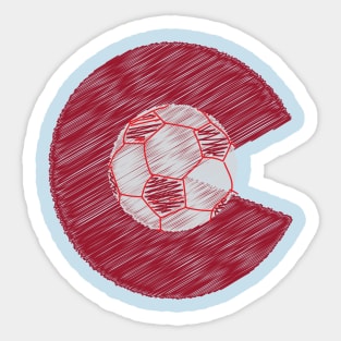 Colorado Soccer Sticker